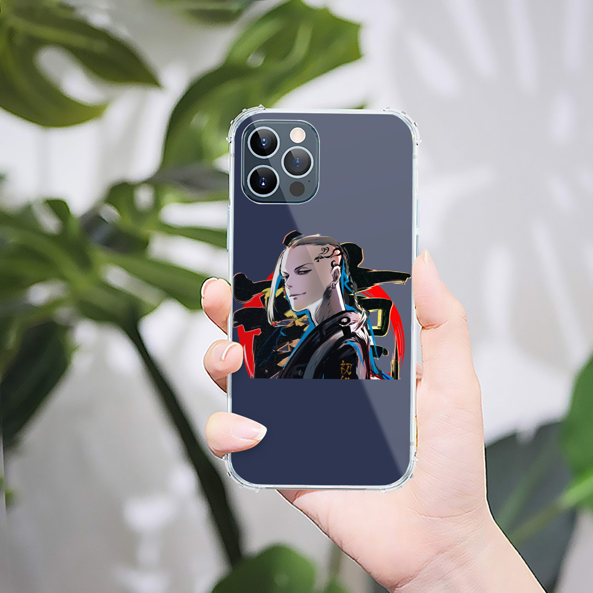 （画像用） 東京リベンジャーズ Tokyo Revengers 【iPhone 12シリーズ対応】透明スマホケース（クリアソフトケース）